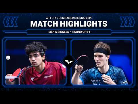 Jash Modi vs Luka Mladenovic | MS R64 | #WTTChennai 2026