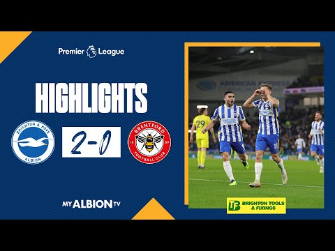 PL Highlights: Albion 2 Brentford 0