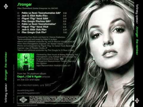 Britney Spears - Stronger (Jack D Elliot Club Mix)