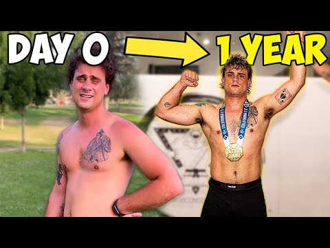 1 YEAR Grappling Transformation (BJJ + Wrestling)