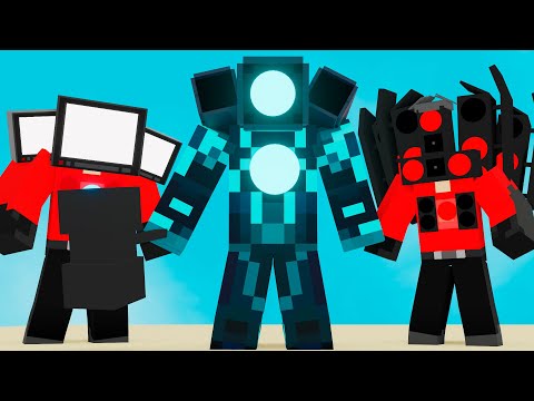 Monster School : SKIBIDI TOILET MONSTERS VS TITAN SCIENTIST - Minecraft Animation