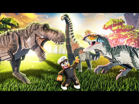 ALL NEW DINOSAURS in JURASSIC BLOCKY the REBIRTH UPDATE!