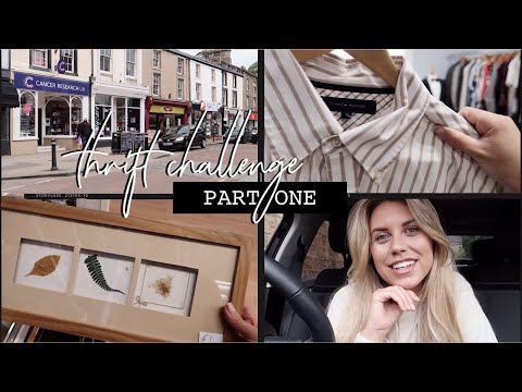 £20 CHARITY SHOP CHALLENGE | THRIFT SHOPPING FOR MR CARRINGTON Video