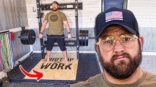 I Build A Home Gym with Home Depot Materials