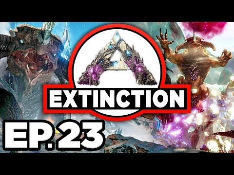 ARK: Extinction Ep.23 - WHAT HAPPENS WHEN YOU FULLY MINE AN ELEMENT VEIN? (Modded Dinosaurs Gameplay