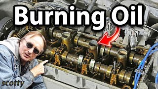 How to Fix a Car Engine that Burns Oil for 10 Bucks