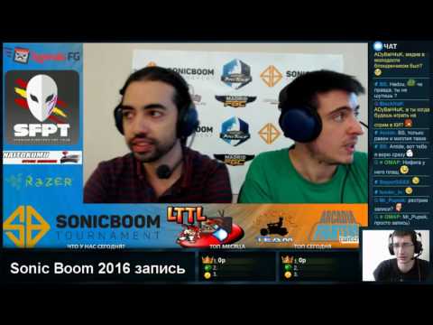 Sonic Boom 2016 Guilty Gear Xrd top8