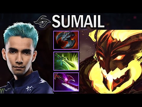 SECRET.SUMAIL SHADOW FIEND WITH 19 KILLS - DOTA 2 7.30E GAMEPLAY