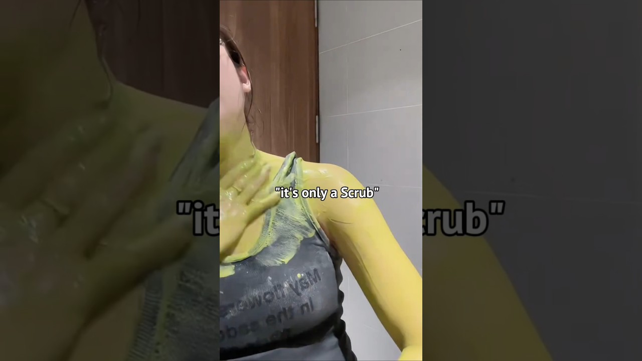 Hot Scrub #fyp #shorts #viral #viralshorts #kpop #bts #aesthetic #beauty