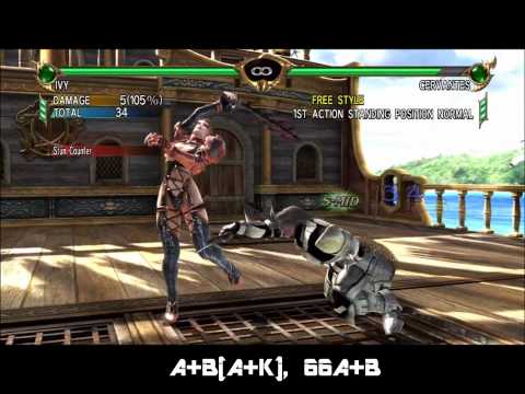 Soul Calibur 4 Ivy Combos