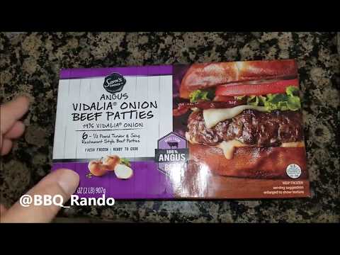 Sams Choice Angus Vidalia Onion Beef Patties Review