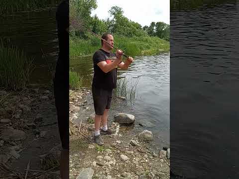 Trying A New Lure.