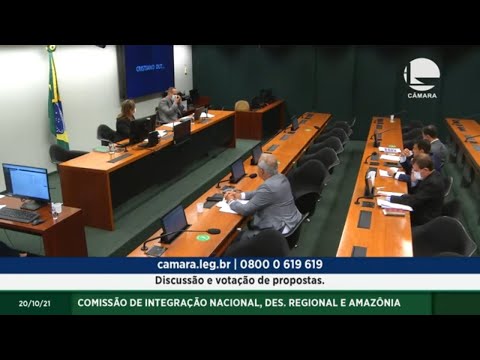 Integração Nacional, Des. Regional e Amazônia - Discussão e votação de propostas - 20/10/2021