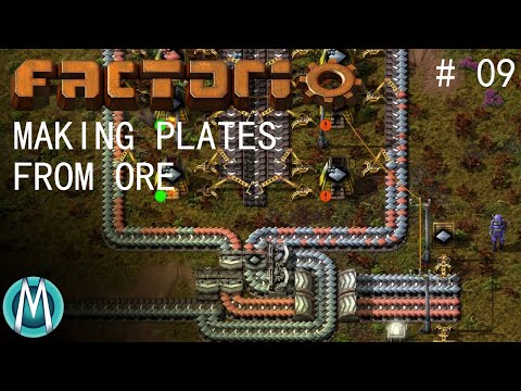 [Factorio 1.1 4K] Angel/Bobs Ep 9: Making Plates From Ore (Tutorial/Walkthrough)