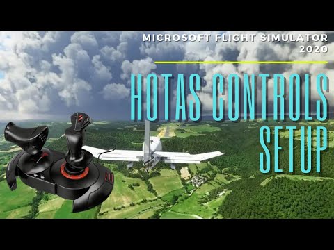 HOW TO SETUP HOTAS X CONTROLS MICROSOFT FLIGHT SIMULATOR 2020