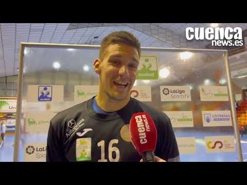 PostPartido | Entrevista a Ante Grbavac [REBI Balonmano Cuenca 34 -28 Fraikin Granollers]