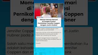 Momen Gemas Kamari di Pernikahan Jennifer Coppen dan Justin Hubner Pakai Kebaya Bernuansa Putih