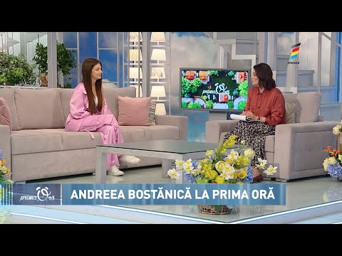 ANDREEA BOSTĂNICĂ: SUNT NOROCOASĂ CĂ ÎMI TRĂIESC VISUL