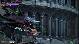 Bloodstained:  Ritual of the Night 攻撃系シャード禁止縛り ボスラッシュモード コース１ 44秒80  Boss Rush Mode course 1 44.00