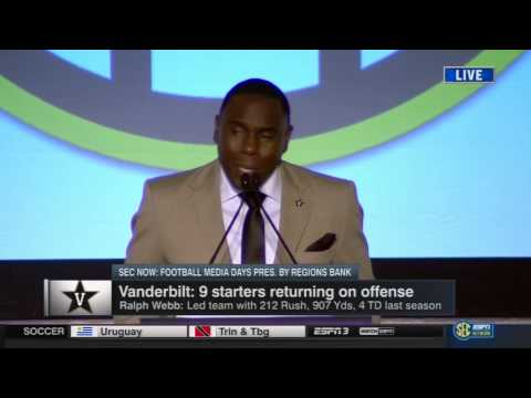 Derek Mason talks about Ralph Webb
