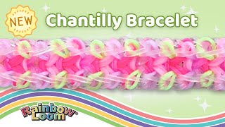 NEW Chantilly Bracelet Rainbow Loom Tutorial by Angelynn (TutorialsByA™) | Advanced Design