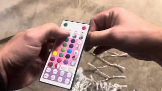 Setup, Usage, Testing, and Review of Minetom Color Changing String Lights