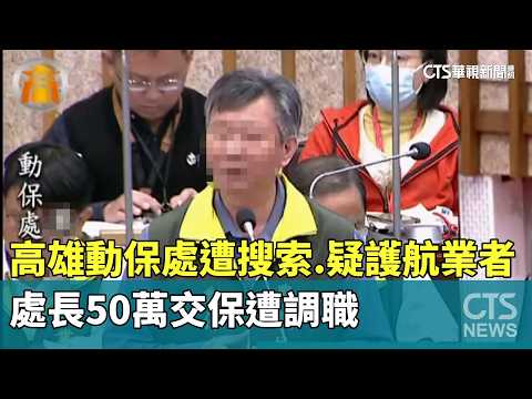 高雄動保處遭搜索　疑護航寵物業者.處長50萬交保遭調職
