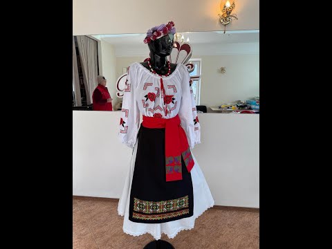 Молдавская национальная юбка J 0145(4506) - video 2