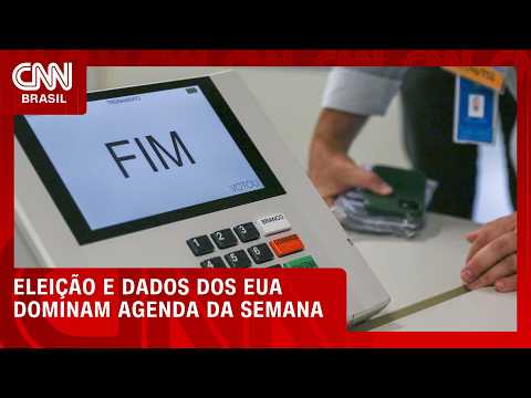 Eleição e dados dos EUA dominam agenda da semana | CNN MERCADO