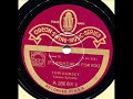 TOMMY DORSEY plays IT'S RIGHT HERE FOR YOU on OKEH in 1928
