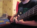 POMPEYA - Pasadena BASS COVER 