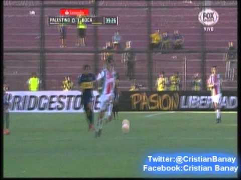 Palestino 0 Boca 2 (Relato Mariano Closs) Copa Libertadores 2015 Los goles
