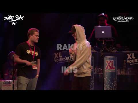 RAP SM 2018 1. kierros - RAKKI vs IKIS