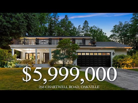 $5,999,000 - Spectacular And Renovated One Of A Kind Home - 268 Chartwell Road, Oakville