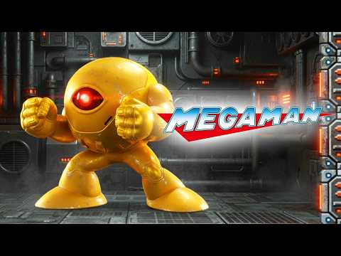 Reinventing Mega Man with AI: 8-Bit Bosses vs. Next-Gen Remake