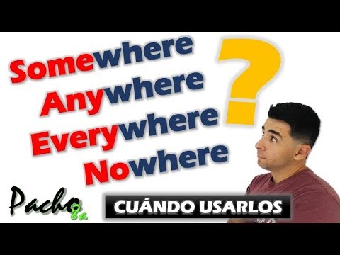 🔴 Somewhere, Anywhere, Everywhere, and Nowhere in English | Learn how to use them correctly