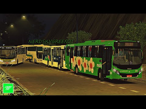 [OMSI 2] NEBLINA NO COMEÇO DA NOITE | Apache Vip IV AC VW 17.230 OD euro V +G27 - R. Âncora Matias