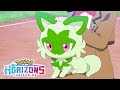 The Pendant That Starts It All Part 1 2 TWO Full Episodes Pokémon Horizons Season 1