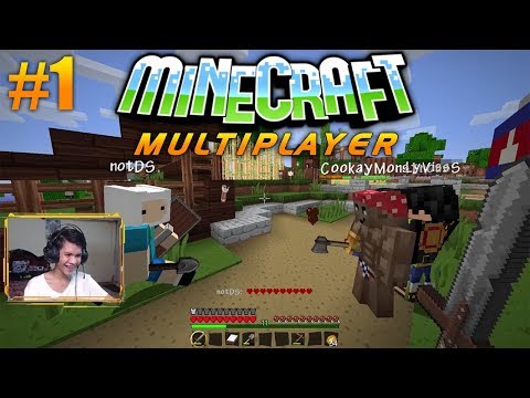 Gokusak - Play Minecraft Multiplayer Part 1