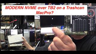 Modern NVME over TB2 on a trash can Macpro?