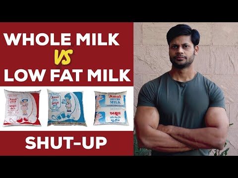 WHOLE MILK VS LOW FAT MILK || STOP THIS NONSENSE || BE SMART || 100 % RESEARCH PROOF ||