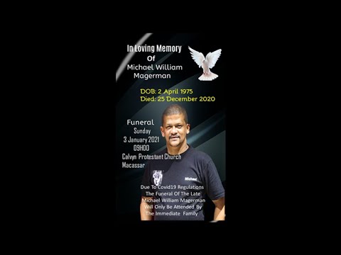 Funeral service of the late Michael William Magerman