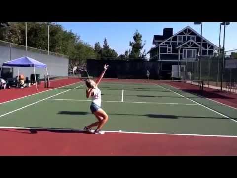 Adriana Andronache Tennis Video