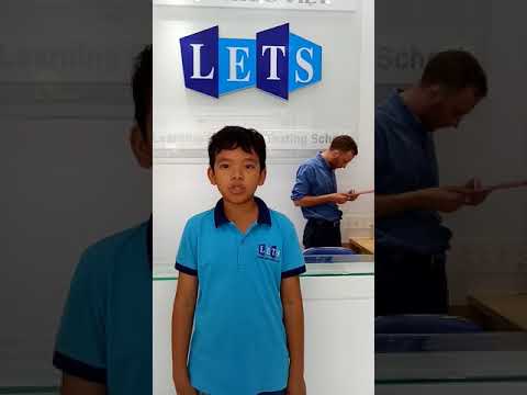 LETS KID ENGLISH COMPETITION(August - 2018)- Edison (Minh Hoàng)
