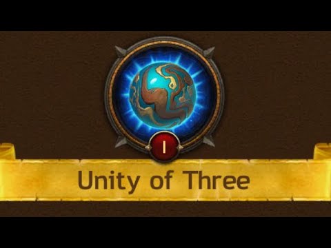 Unity of Three. First level of the new secret achievement.