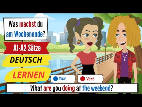 Deutsch lernen | Dativ _ Akkusativ | A1 _ A2 _ B1 |Deutsch im Alltag|ُ German for beginners | 2 |