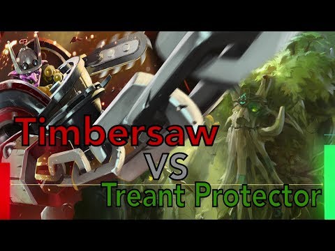 DOTA 2 Rap Battle. Timbersaw VS Treant Protector!