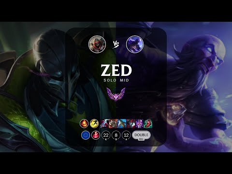 Zed Mid vs Ryze - EUW Master Patch 13.6