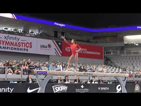 Isabella Anzola  - Balance Beam -  2024 Xfinity U.S. Championships -  Women Session 1 Day 1