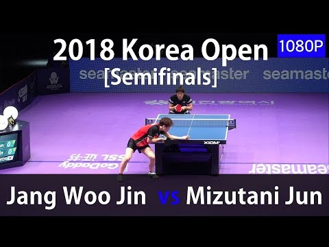 Jang Woojin vs Mizutani Jun [2018 Korea Open_Semifinals]